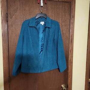 Women's zippered blazer